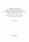 Research paper thumbnail of Romano Piccinelli - Andrea Czortek, Giancarlo Lepri, Processi di sinodalità ecclesiale e riduzione (accorpamento) delle diocesi. Teologia, storia ed esperienza, in "Chiesa e mondo dal Concilio Vaticano II all'inizio del processo sinodale della Chiesa italiana", a cura di R. Piccinelli, 2023