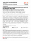 Research paper thumbnail of Infrastructure Development Strategy in Increasing Connectivity Between Regions: A Case Study in North Tapanuli Regency, Indonesia