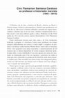 Research paper thumbnail of Homenagem Ciro Flamarion Santana Cardoso