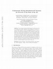 Research paper thumbnail of Continuously Testing Distributed IoT Systems: An Overview of the State of the Art