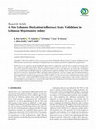 Research paper thumbnail of A New Lebanese Medication Adherence Scale: Validation in Lebanese Hypertensive Adults