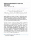 Research paper thumbnail of EXAMINING THE IMPACT OF CONTRACTOR SELECTION ON SERVICE DELIVERY IN THE PUBLIC SECTOR, A CASE STUDY OF KAWOLO HOSPITAL, LUGAZI MUNICIPALITY