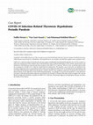 Research paper thumbnail of COVID-19 Infection-Related Thyrotoxic Hypokalemic Periodic Paralysis