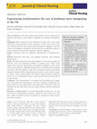 Research paper thumbnail of Experiencing transformation: the case of Jordanian nurse immigrating to the UK