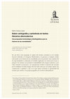 Research paper thumbnail of "Sobre cartografía y cartodoxia en textos literarios altomodernos: Una propuesta terminológica interlingüística para la historia de las mentalidades", Avisos de Viena, nº 3 (2022)  pp. 109–113.