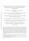 Research paper thumbnail of Disentangling the effects of traits with shared clustered genetic predictors using multivariable Mendelian randomization