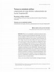 Research paper thumbnail of Tornar-se estudante militar compreensões do corpo diretivo e administrativo da Escola Tiradentes/RS