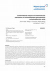 Research paper thumbnail of Conformational analysis and intramolecular interactions in monosubstituted phenylboranes and phenylboronic acids