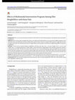 Research paper thumbnail of Effects of Multimodal Intervention Program Among Elite Weightlifters with Knee Pain