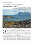 Research paper thumbnail of Assessment of Archaeology Sites on
Avayalik Island, TMNP (Torngat Mountains National Park) (2017)