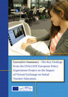 Research paper thumbnail of Executive summary – the key findings from the EVALUATE European policy experiment project on the impact of virtual exchange on initial teacher education