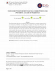 Research paper thumbnail of NEXUS BETWEEN REMITTANCES, CORRUPTION AND POVERTY: A CASE OF PAKISTAN