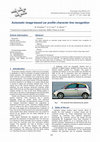 Research paper thumbnail of Automatic image-based car profile character line recognition