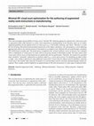 Research paper thumbnail of Minimal AR: visual asset optimization for the authoring of augmented reality work instructions in manufacturing