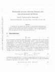 Research paper thumbnail of Measurable Process Selection Theorem and Non-autonomous Inclusions