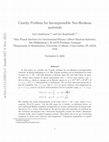 Research paper thumbnail of Cauchy Problem for Incompressible Neo-Hookean Materials