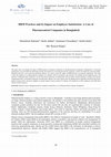 Research paper thumbnail of HRM Practices and its Impact on Employee Satisfaction: A Case of Pharmaceutical Companies in Bangladesh