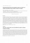 Research paper thumbnail of Soil water content effect in the USLE/RUSLE model to estimate erosion in Uruguay