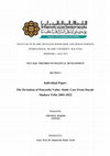 Research paper thumbnail of The Deviation of Pancasila Value: Study Case From Dayak and Madura Tribe 2001-2022