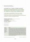 Research paper thumbnail of Against all Odds: Forecasting Brazilian Presidential Elections in times of political disruption