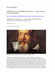 Research paper thumbnail of Galileo's Error by Philip Goff review -a new science of consciousness