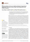 Research paper thumbnail of Electrooxidation of Urea in Alkaline Solution Using Nickel Hydroxide Activated Carbon Paper Electrodeposited from DMSO Solution