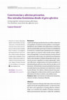 Research paper thumbnail of Convivencias y afectos precarios: Dos miradas feministas desde “el giro afectivo”