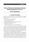 Research paper thumbnail of Patterns of Business Internationalisation in Visegrad Countries - In Serach for Regional Specifics