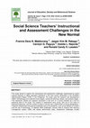 Research paper thumbnail of Social Science Teachers’ Instructional and Assessment Challenges in the New Normal