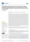 Research paper thumbnail of Christianity and Its Impact on the Lives of Kallars in Tamil Nadu Who Embraced the Faith, in Comparison to Those Who Did Not: Special Reference to Kallar Tamil Lutheran Christians in Tamil Nadu