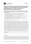 Research paper thumbnail of The Role of Minocycline in the Treatment of Nosocomial Infections Caused by Multidrug, Extensively Drug and Pandrug Resistant Acinetobacter baumannii: A Systematic Review of Clinical Evidence