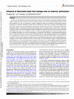 Research paper thumbnail of Influence of deformation-band fault damage zone on reservoir performance