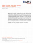 Research paper thumbnail of Global warming, home runs, and the future of America's pastime