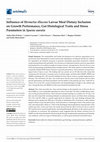 Research paper thumbnail of Influence of Hermetia Illucens Larvae Meal Dietary Inclusion on Growth Performance, Gut Histological Traits and Stress Parameters in Sparus Aurata