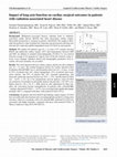 Research paper thumbnail of Impact of long-axis function on cardiac surgical outcomes in patients with radiation-associated heart disease