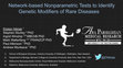 Research paper thumbnail of Network-based Nonparametric Tests to Identify Genetic Modifiers of Rare Diseases