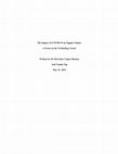 Research paper thumbnail of The Impact of COVID-19 on Supply Chains: A Focus on the Technology Sector Written by Dr Dorraine Cooper-Rooney