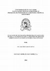 Research paper thumbnail of Evaluación de tecnologías promovidas en los planes de finca y su pontencial para la previsión de servicios ambientalesen San José Las Flores, Chalatenango