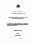 Research paper thumbnail of La radiografía como examen complementario para el diagnóstico de la patología bucal en pacientes asistidos en la clínica de la facultad piloto de odontología año 2011