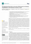 Research paper thumbnail of An Integrated, Real-Time Convective PCR System for Isolation, Amplification, and Detection of Nucleic Acids