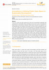 Research paper thumbnail of Innovations in Utilizing Public Open Space in Sustainable Development