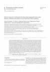 Research paper thumbnail of Efficient removal of methylene blue dye using mangosteen peel waste: kinetics, isotherms and artificial neural network (ANN) modelling