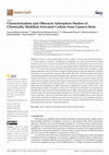 Research paper thumbnail of Characterization and Ofloxacin Adsorption Studies of Chemically Modified Activated Carbon from Cassava Stem