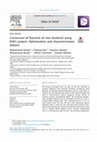 Research paper thumbnail of Conversion of flaxseed oil into biodiesel using KOH catalyst: Optimization and characterization dataset