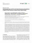 Research paper thumbnail of Simulating the Spread of Peste des Petits Ruminants in Kazakhstan Using the North American Animal Disease Spread Model