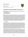 Research paper thumbnail of Performance and Damage Assessment of GFRP-RC Walls