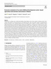 Research paper thumbnail of Economic evaluation of an early childhood development center–based agriculture and nutrition intervention in Malawi