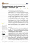 Research paper thumbnail of Understanding the Role of Paper-Ink Interactions on the Lightfastness of Thermochromic Prints