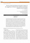 Research paper thumbnail of Tourist arrivals and climate risk indices