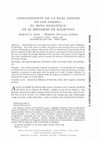 Research paper thumbnail of «Descendiente de la real sangre de los godos»: el mito neogótico en el Bernardo de Balbuena